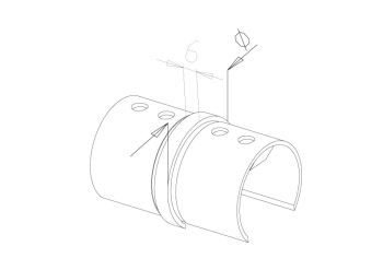 Connector - Model 7050 CAD Drawing